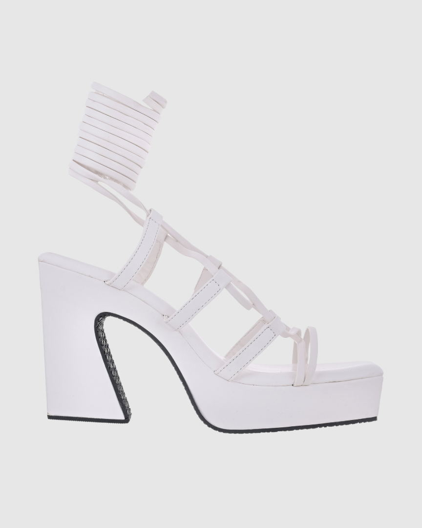 White platform sales sandals near me