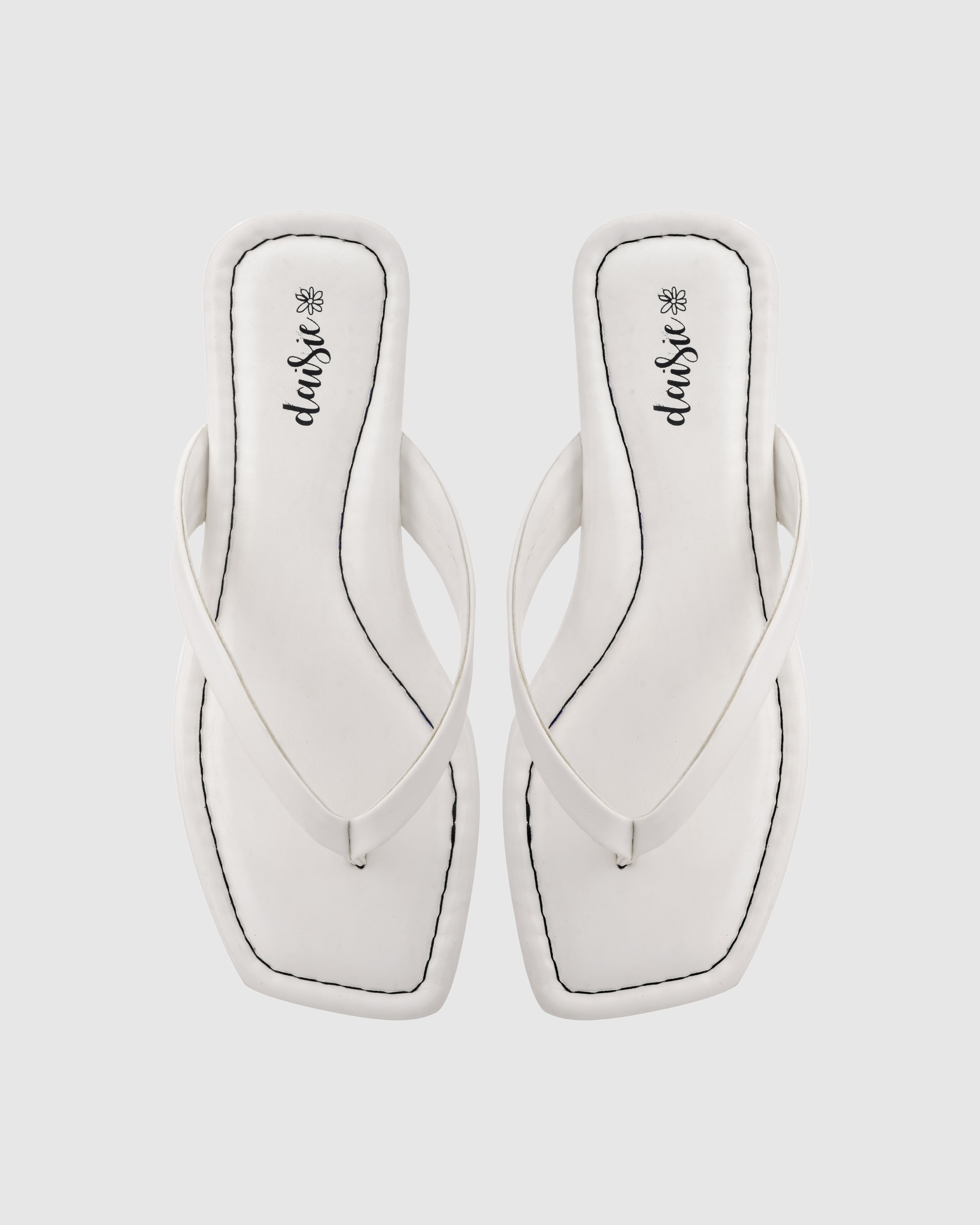 Crystelle White Slippies