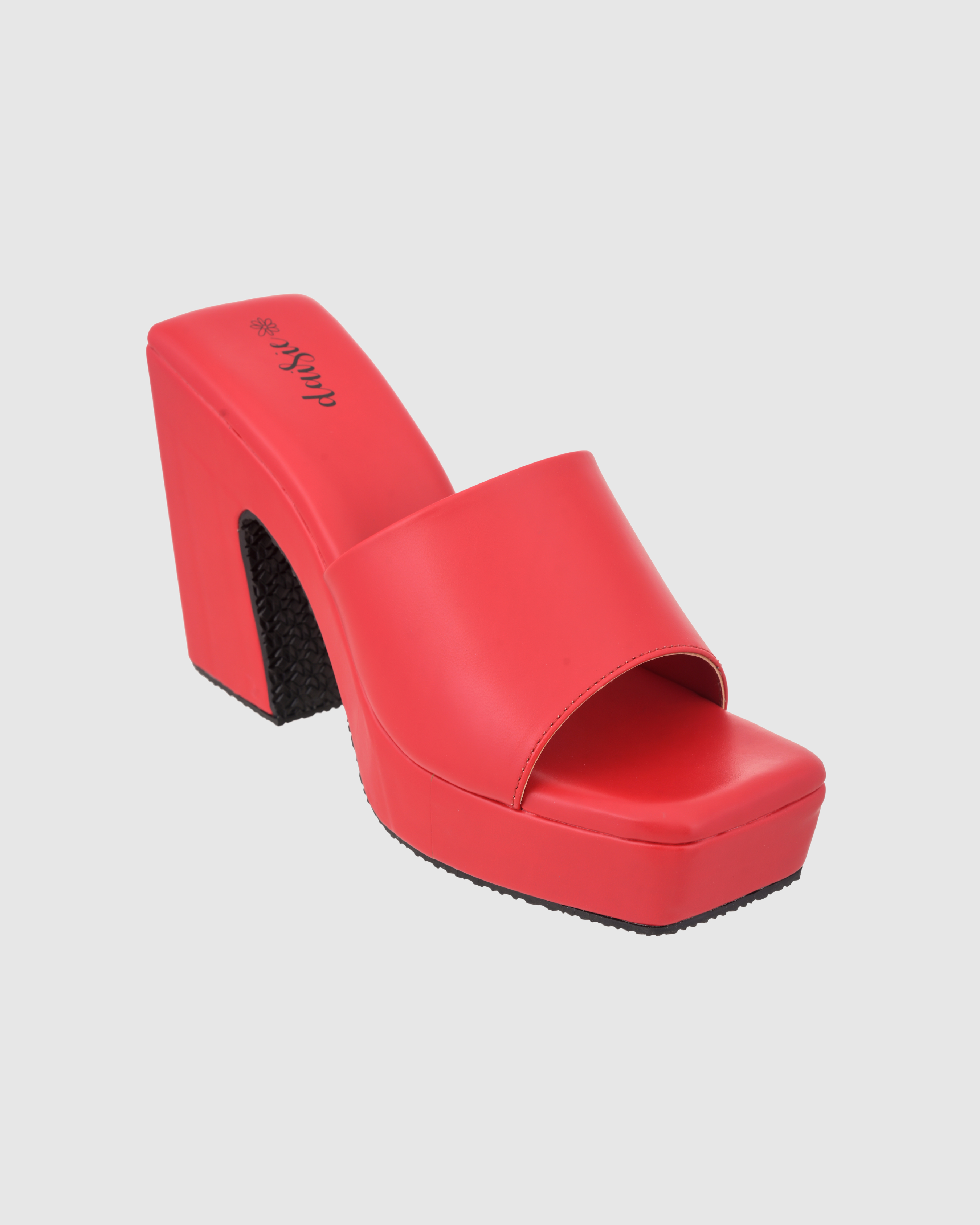 Y2K Trendy Comfort Red Platform Heels