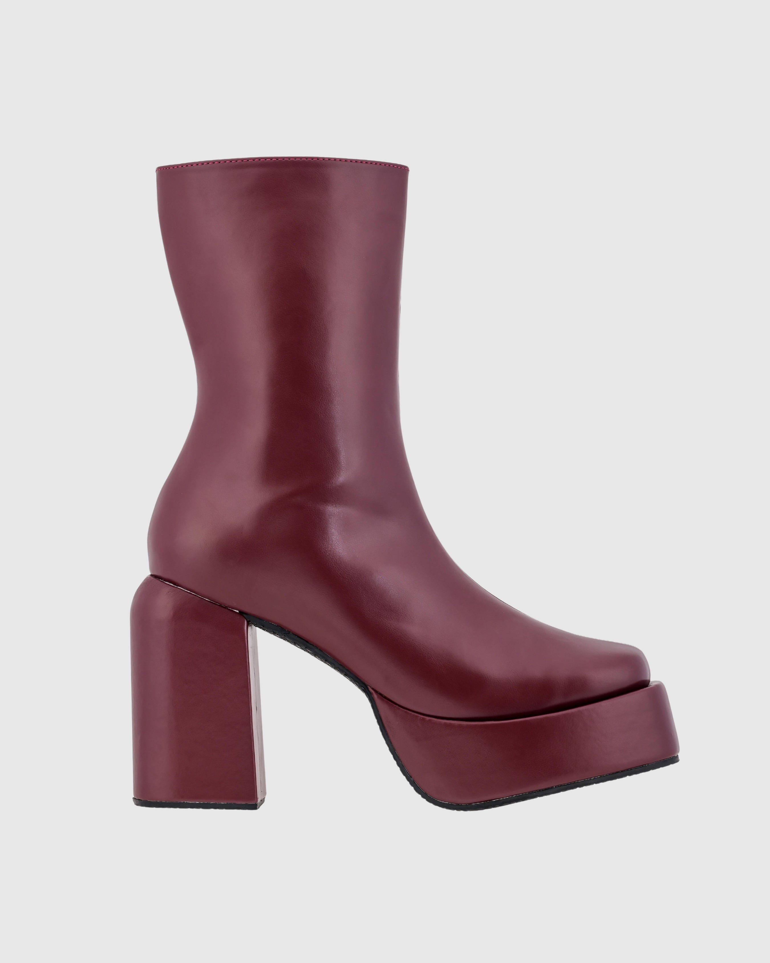 Y2k Chunky Cherry Boots