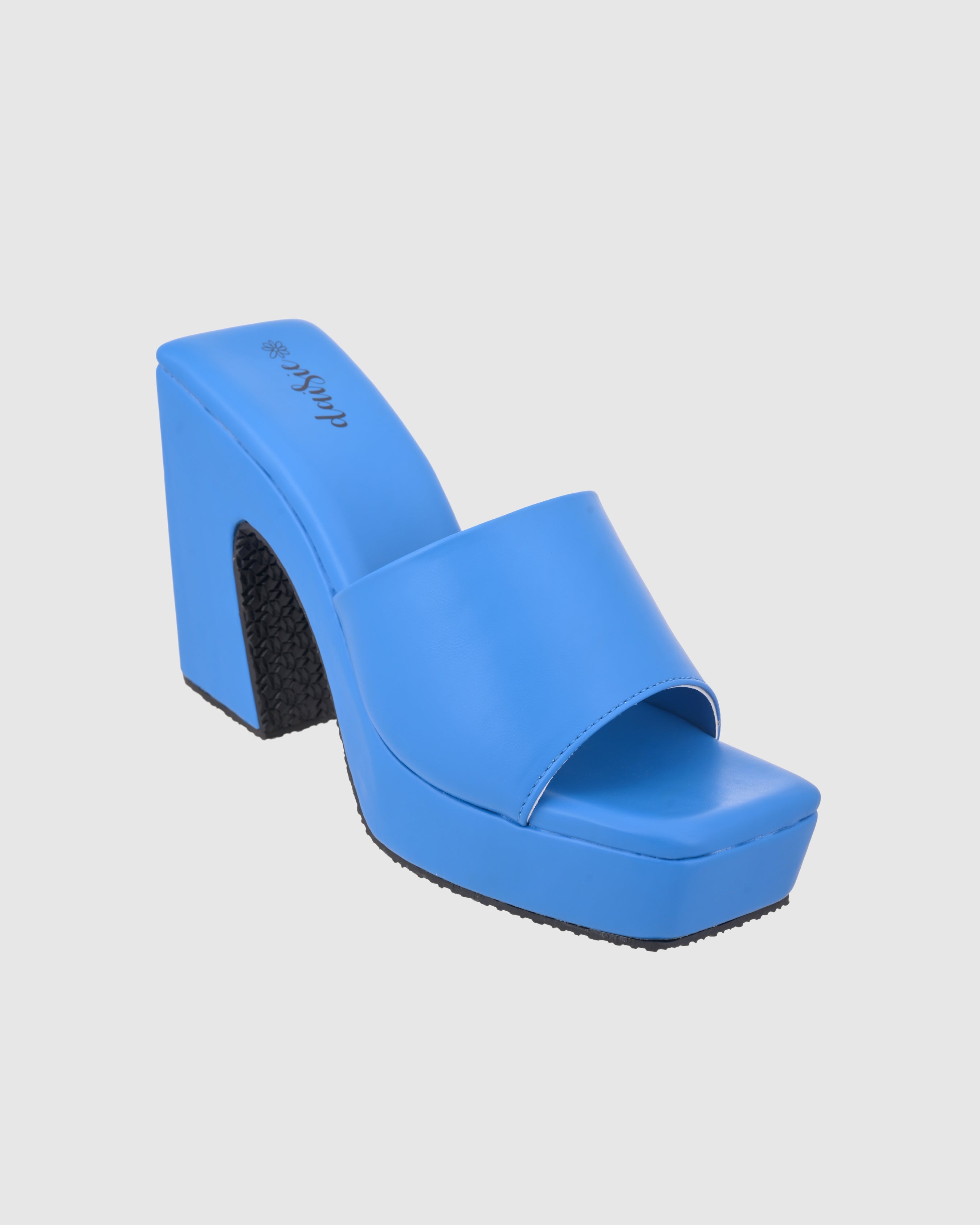 Y2K Trendy Comfort Blue Platform Heels