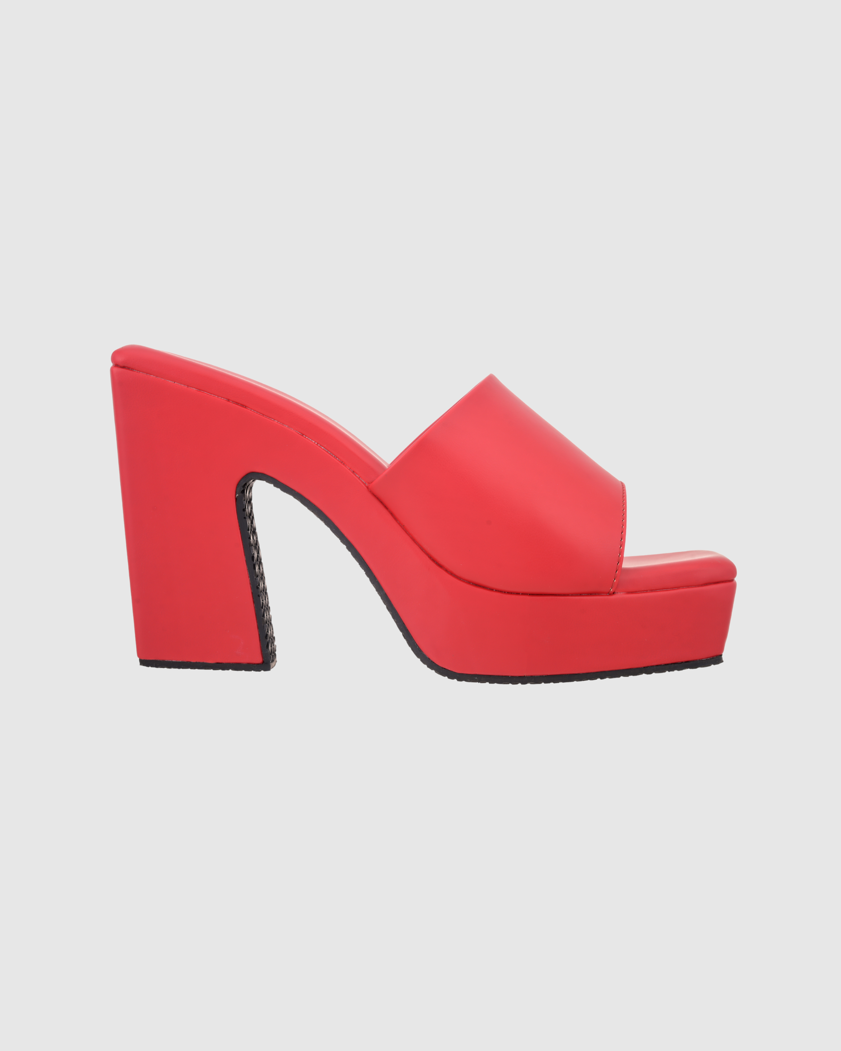 Y2K Trendy Comfort Red Platform Heels