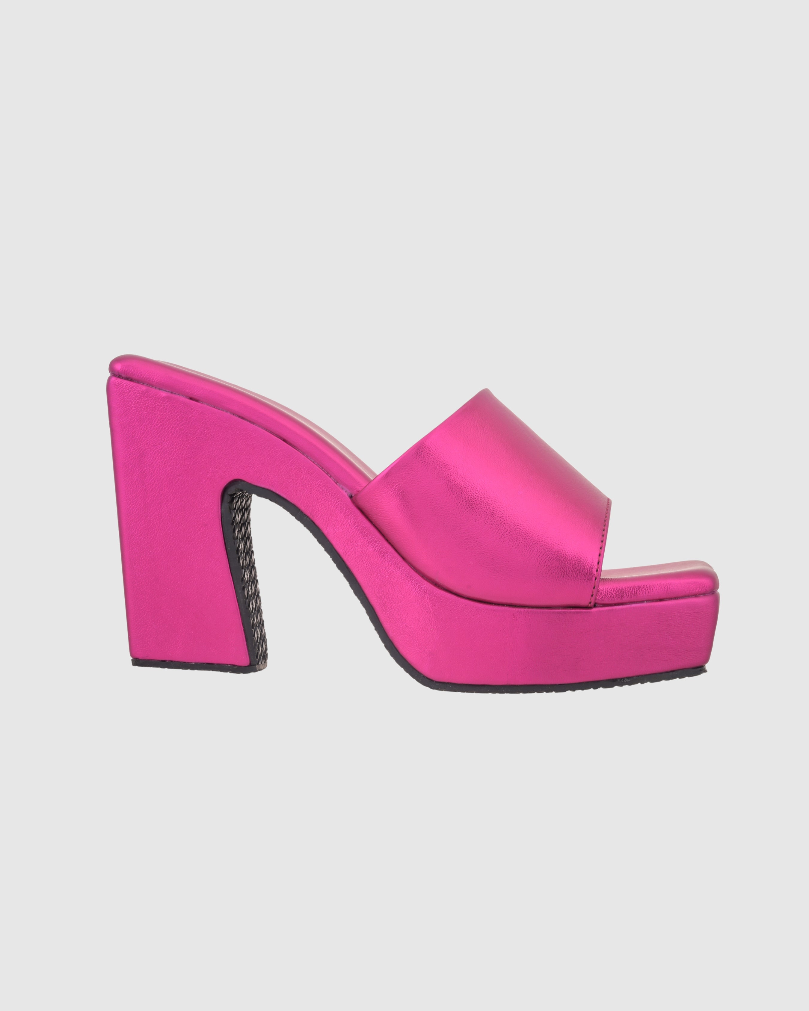 Y2K Trendy Comfort Blingy Pink Platform Heels