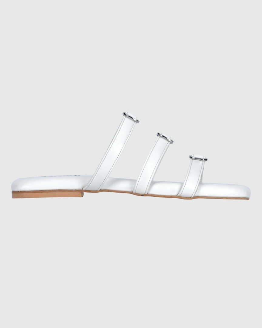 Frost Frame Buckle Flats