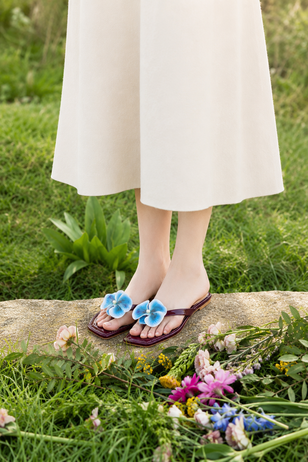 Diana | comes with 3 Interchangeable Flowers
