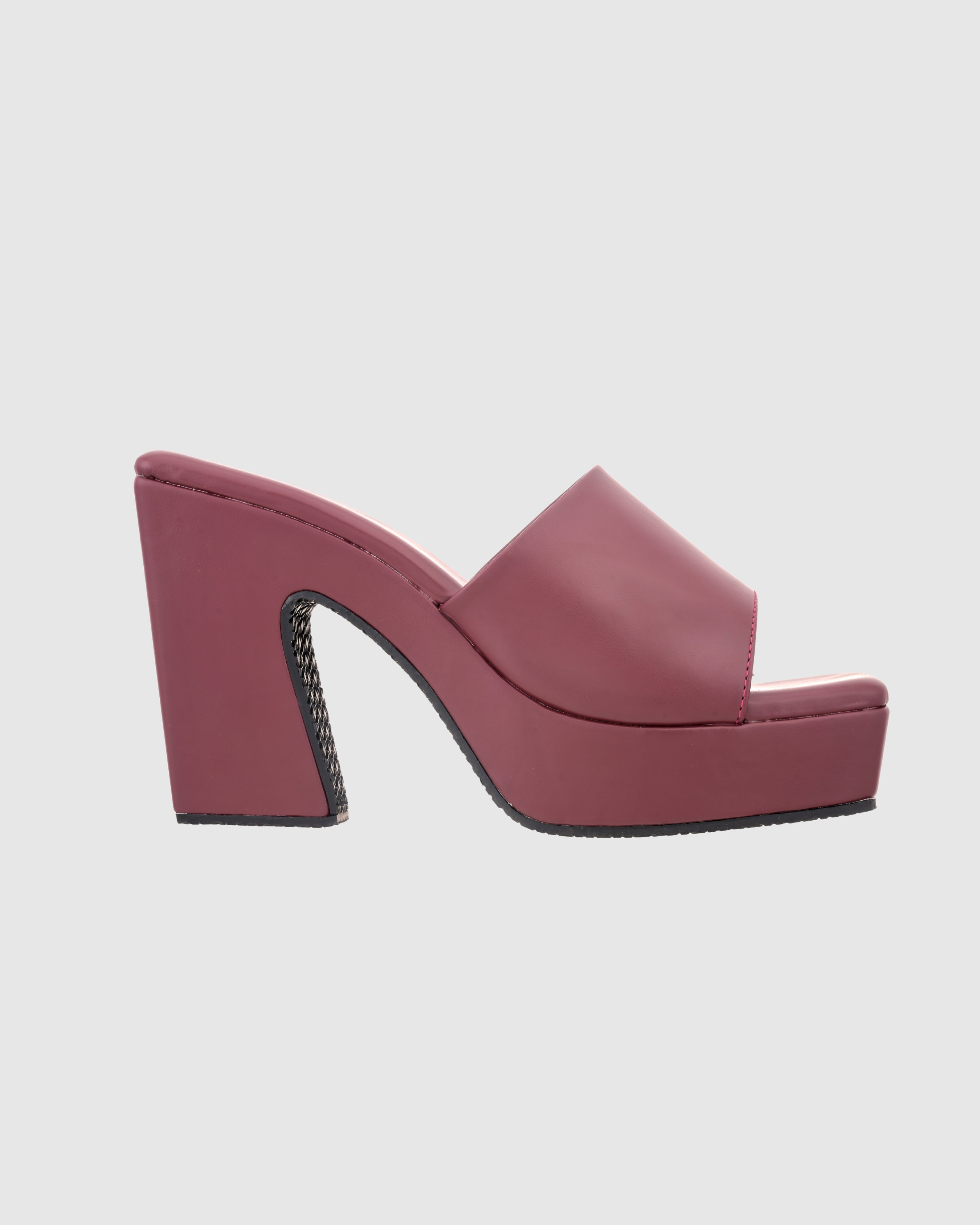 Y2K Trendy Comfort Cherry Red Platform Heels