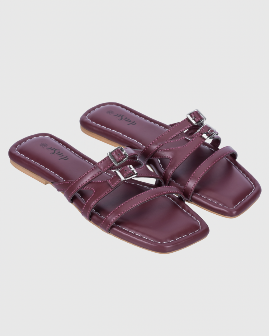 Plum Glaze Flats