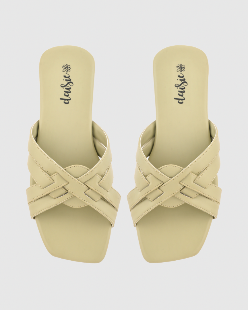 Matcha Knoughty Flats