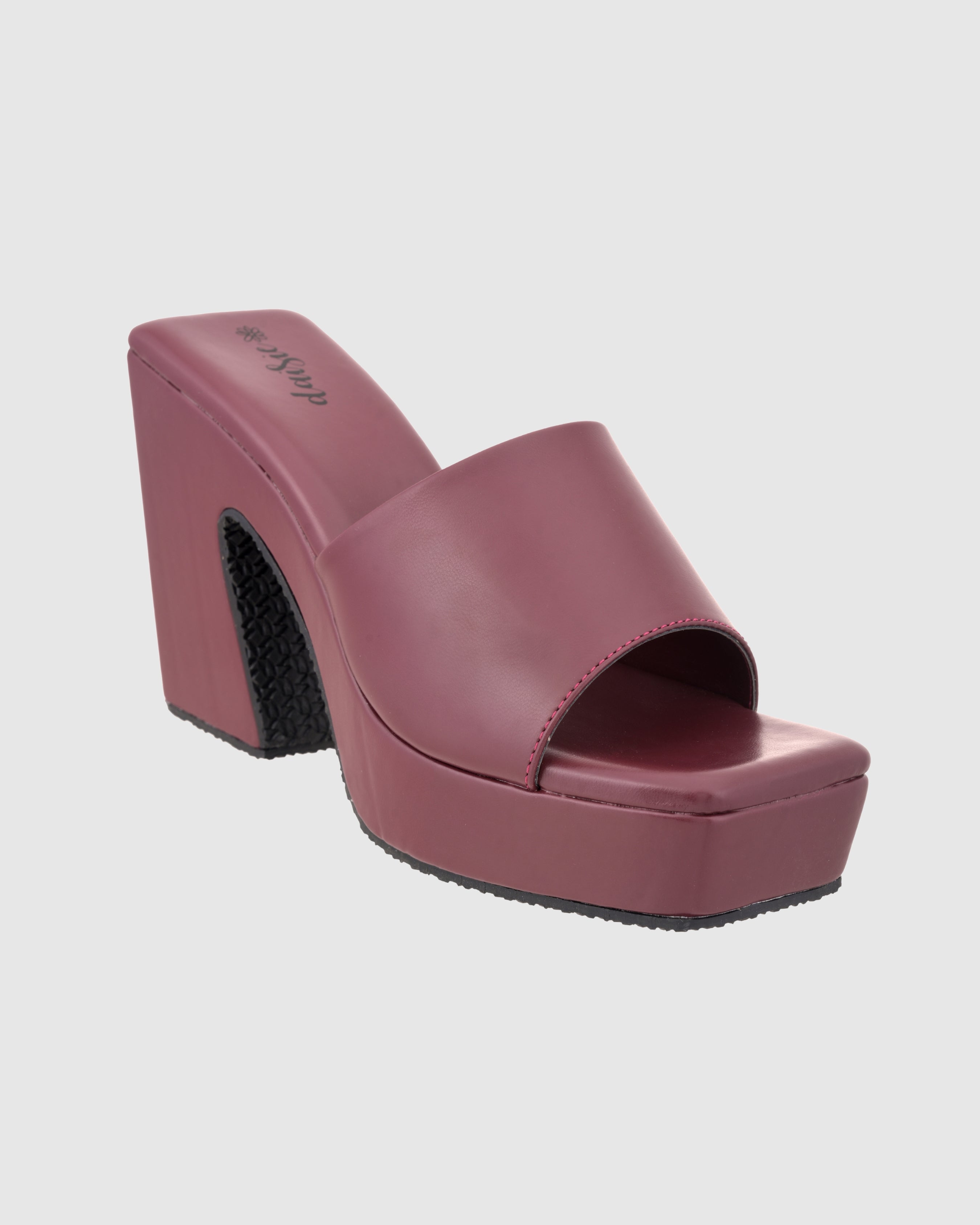 Y2K Trendy Comfort Cherry Red Platform Heels
