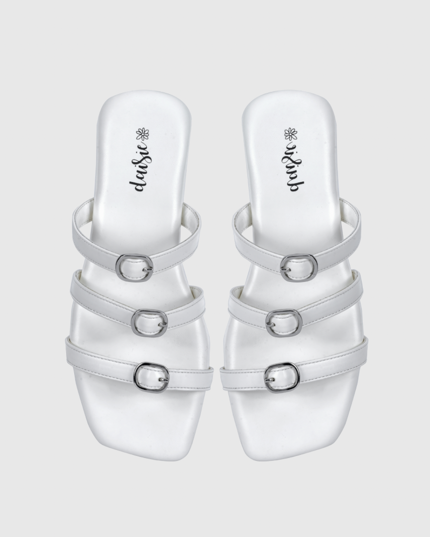 Frost Frame Buckle Flats