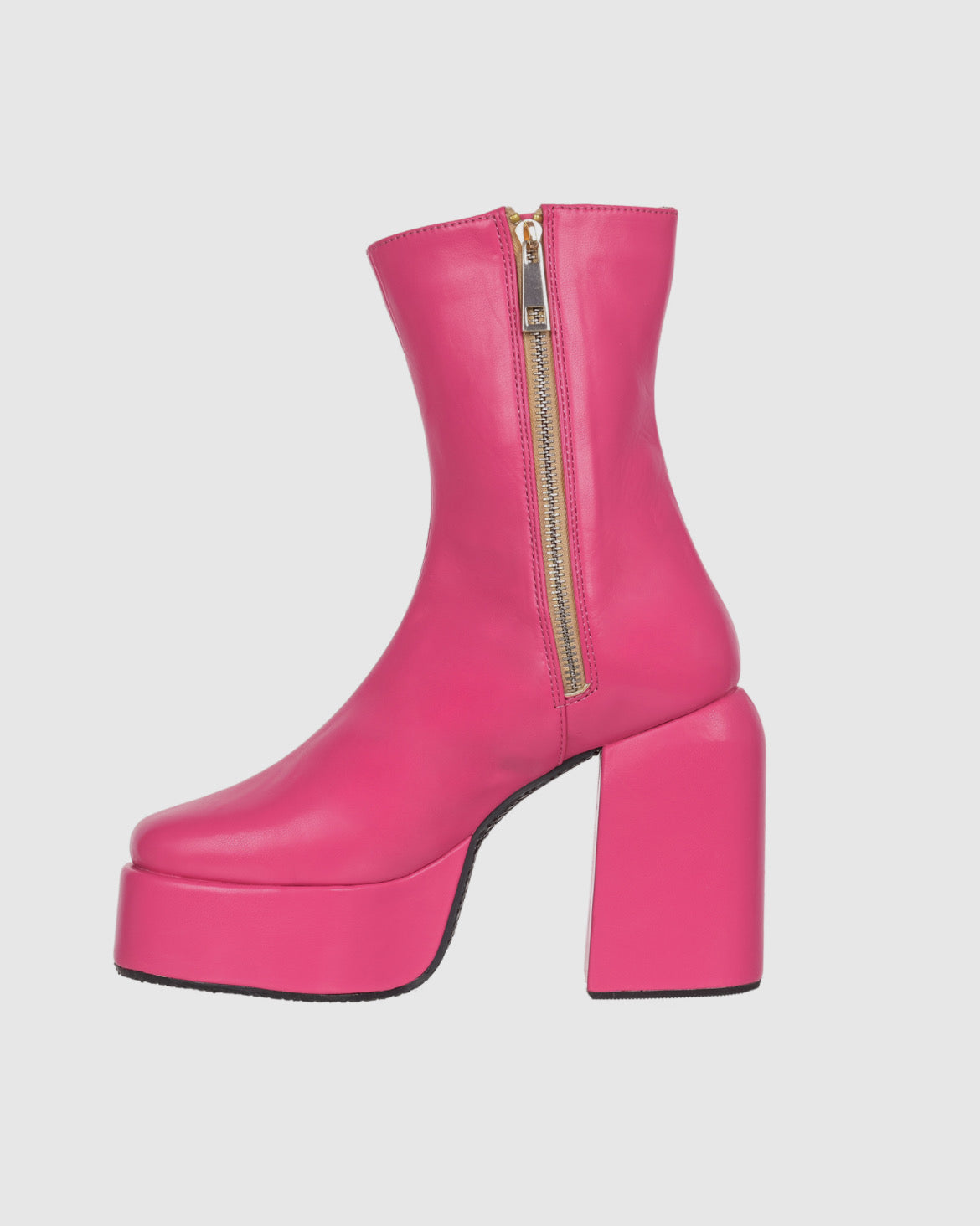 Y2k Chunky Pink Boots