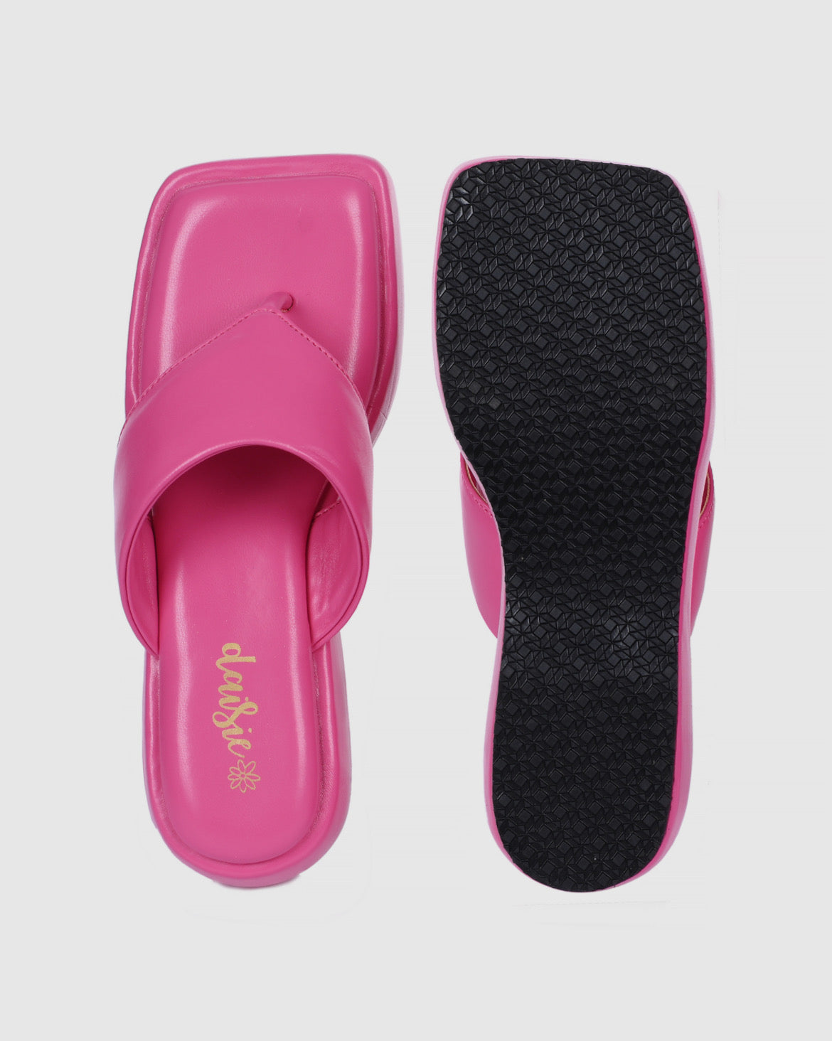 Y2k Block Chunky candy pink platforms